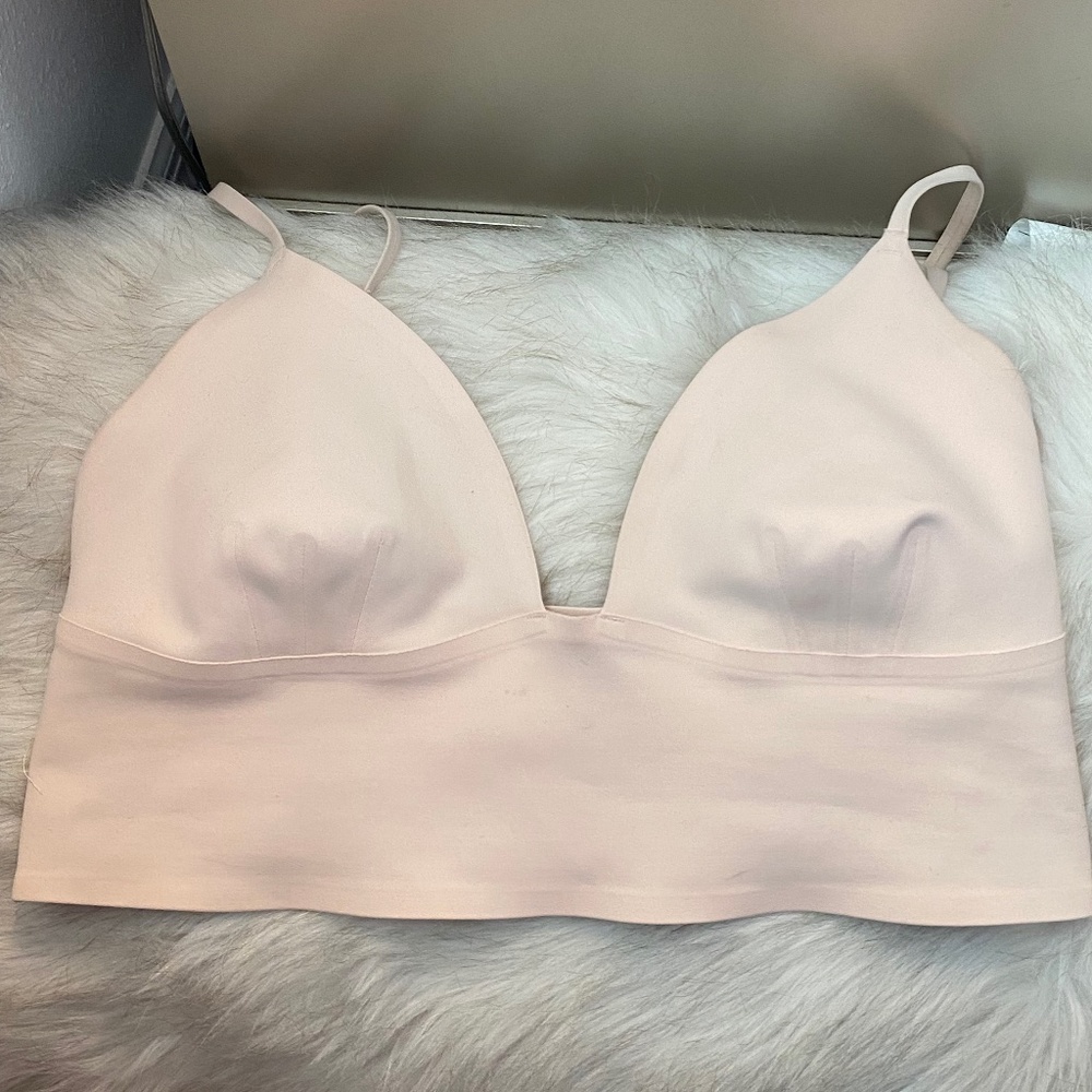 WOMAN'S FREE PEOPLE SAGE LONGLINE NEO BRALETTE SIZE M